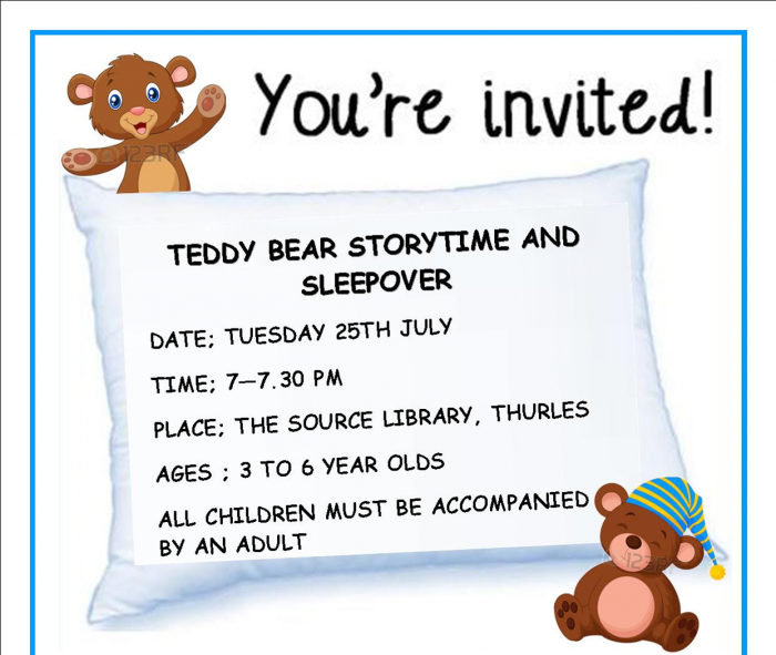 teddy bear storytime