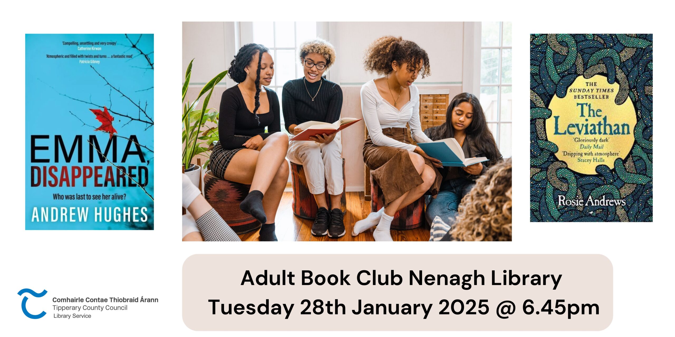 Adult Book Club at Nenagh Library